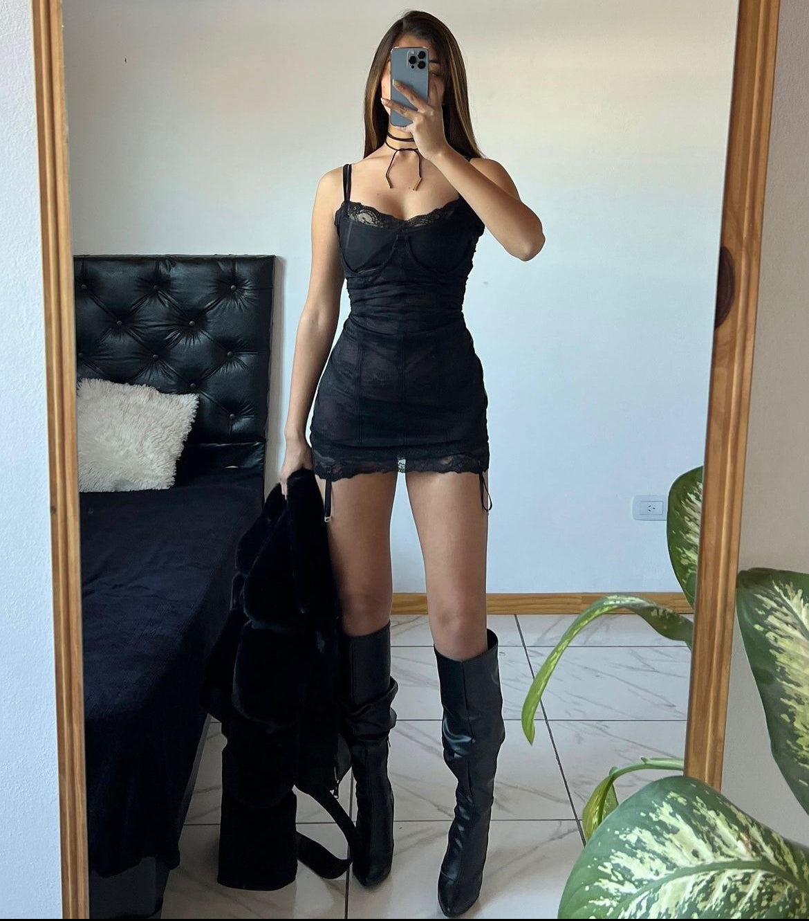 Dark dress