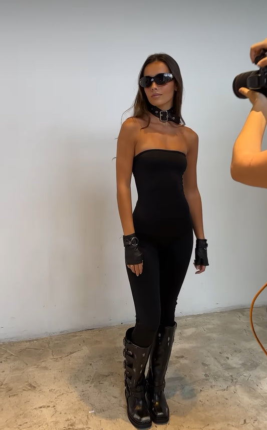 Catsuit strapless